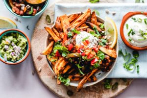 vegan food, potato chips