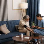 Home care for an elderly person